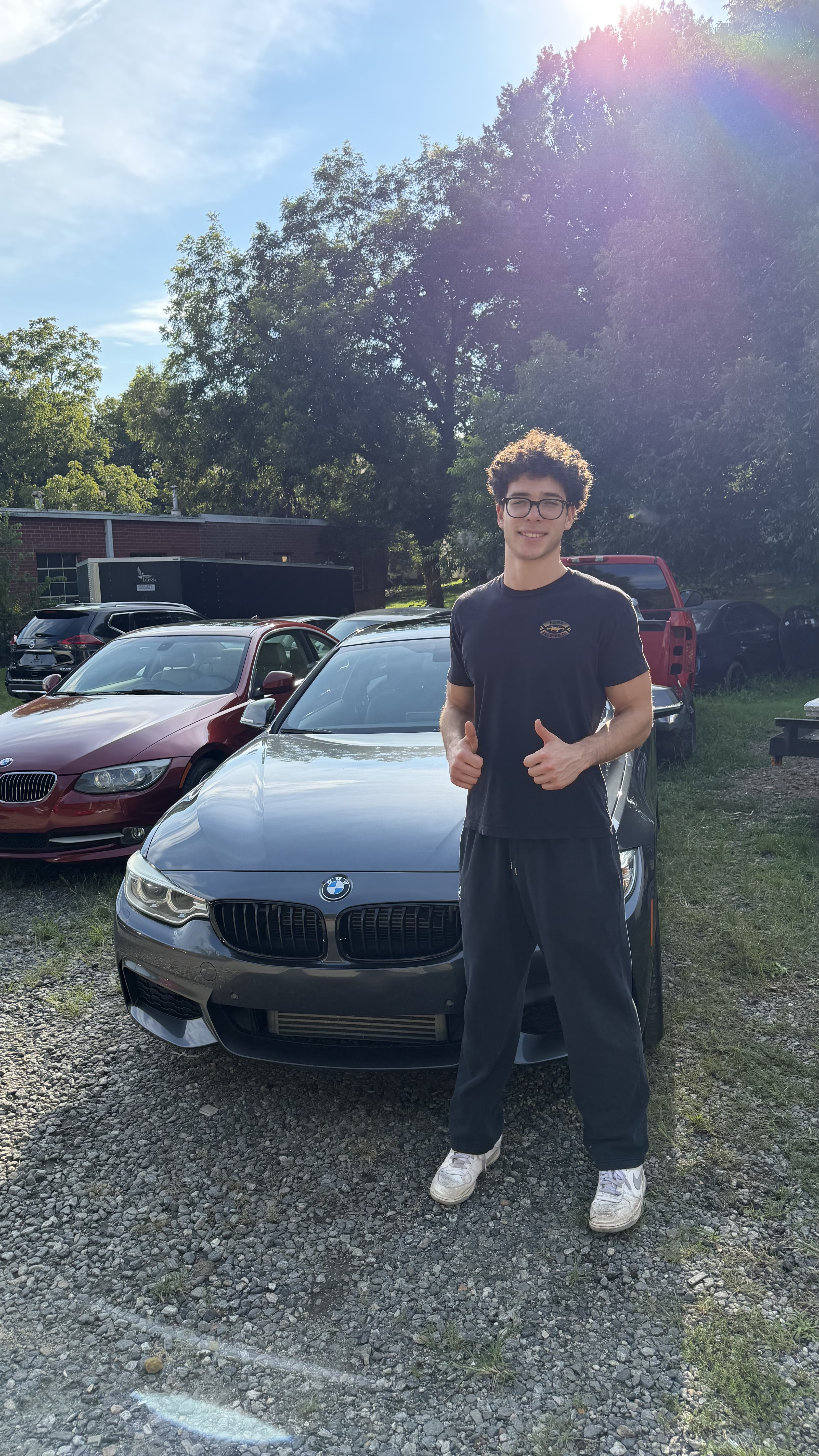 Happy customer with his new 435i 